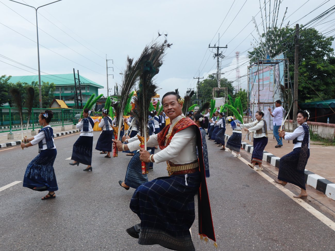 พิธีต้อนรับสัญญาบัตร พัดยศ และผ้าไตร พระเทพภาวนาวัชราจารย์ วิ.