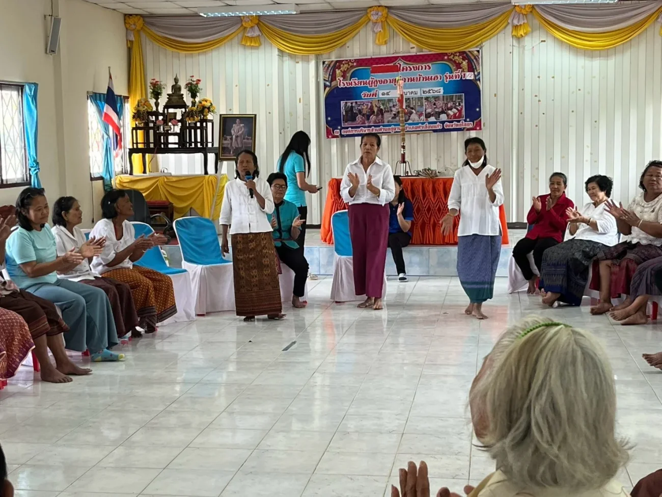 เปิดภาคเรียนที่ 2 โรงเรียนผู้สูงอายุตำบลกู่จาน ประจำปี 2568